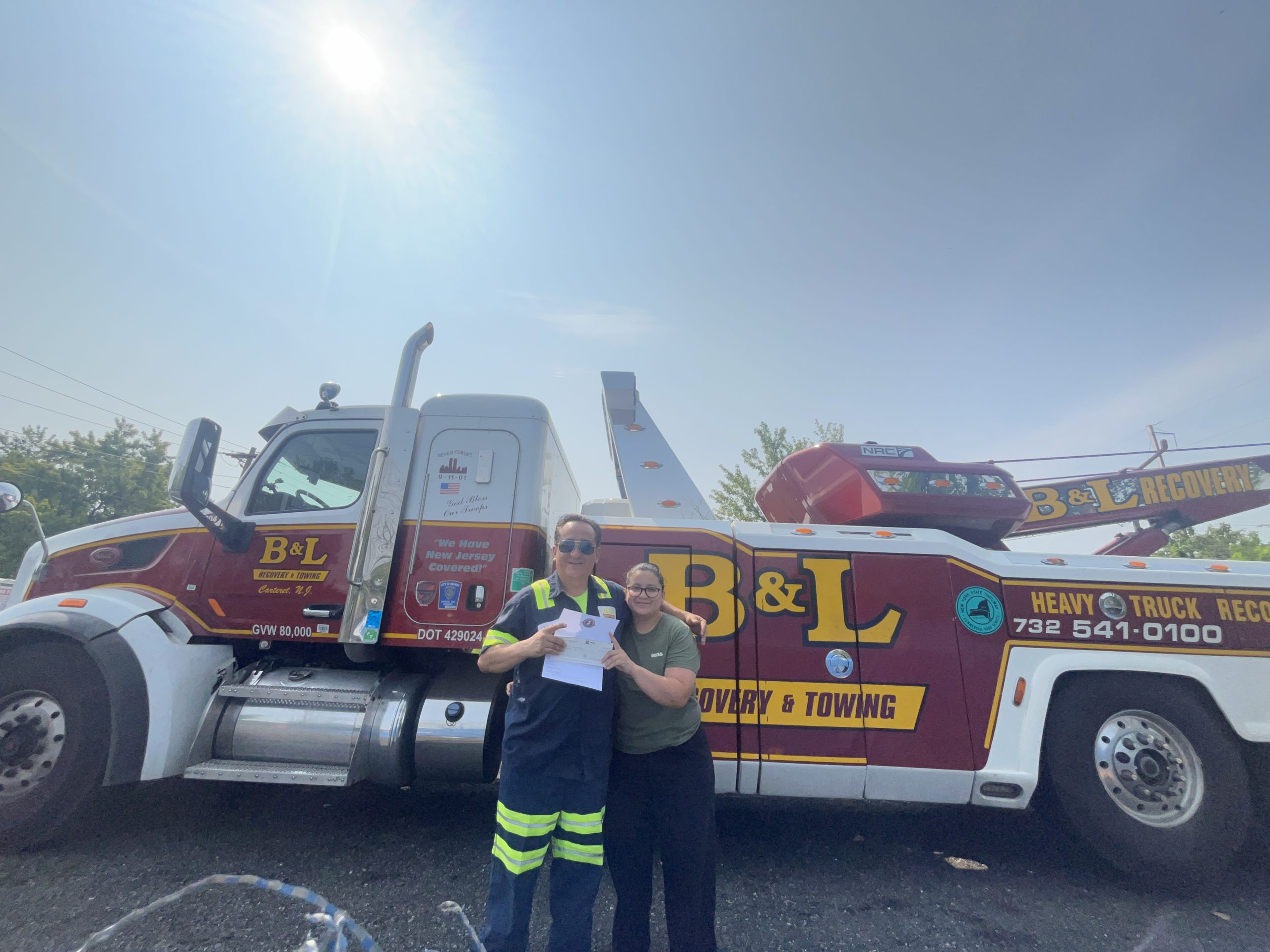 Nathaly Erraez, B&L Towing
